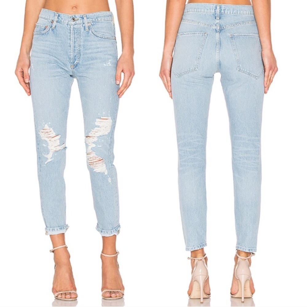 Agolde Jamie Hi Rise Classic Jeans Ever More 28
